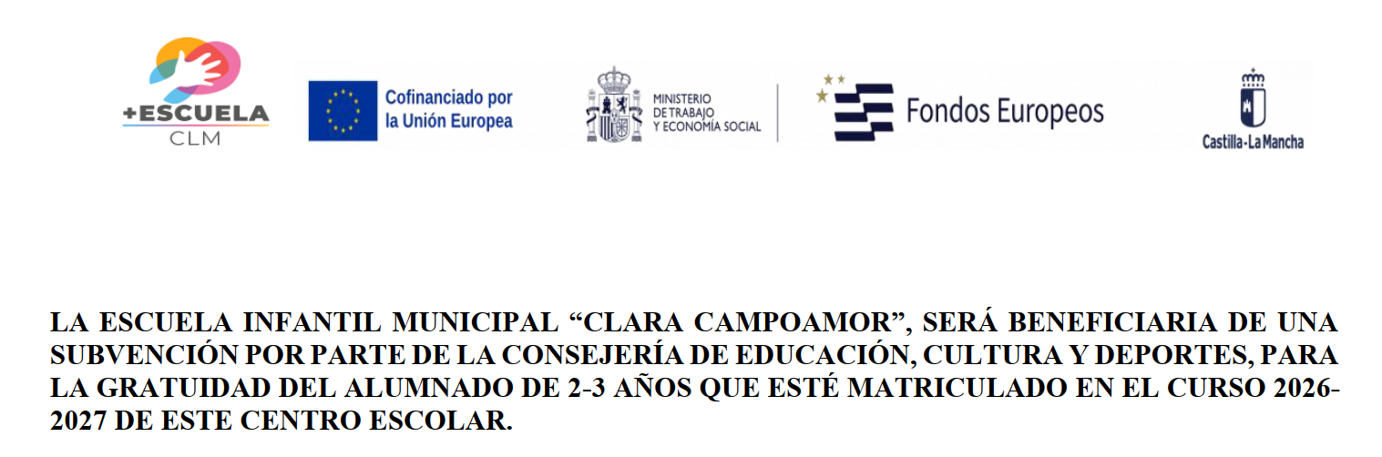 Artículo subvención a la Escuela Clara Campoamor